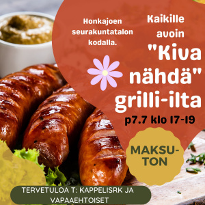 Grilli-illan mainos